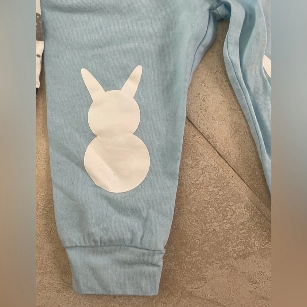 Lot of 3~Baby Pants with Bunny and Fox Designs NEW 3-6 Months Carters/BabyVuews